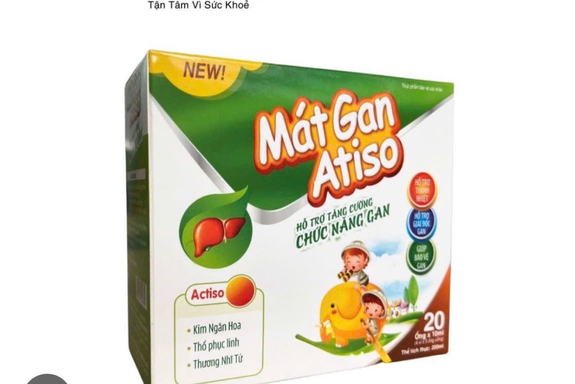 Mát gan átisoh/20 ống