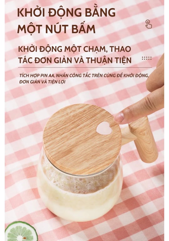 cốc tự khuấy