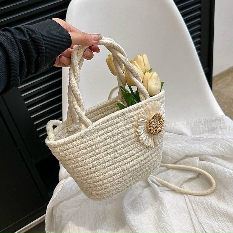 TÚI CÓI ĐEO CHÉO ĐIỂM HOA