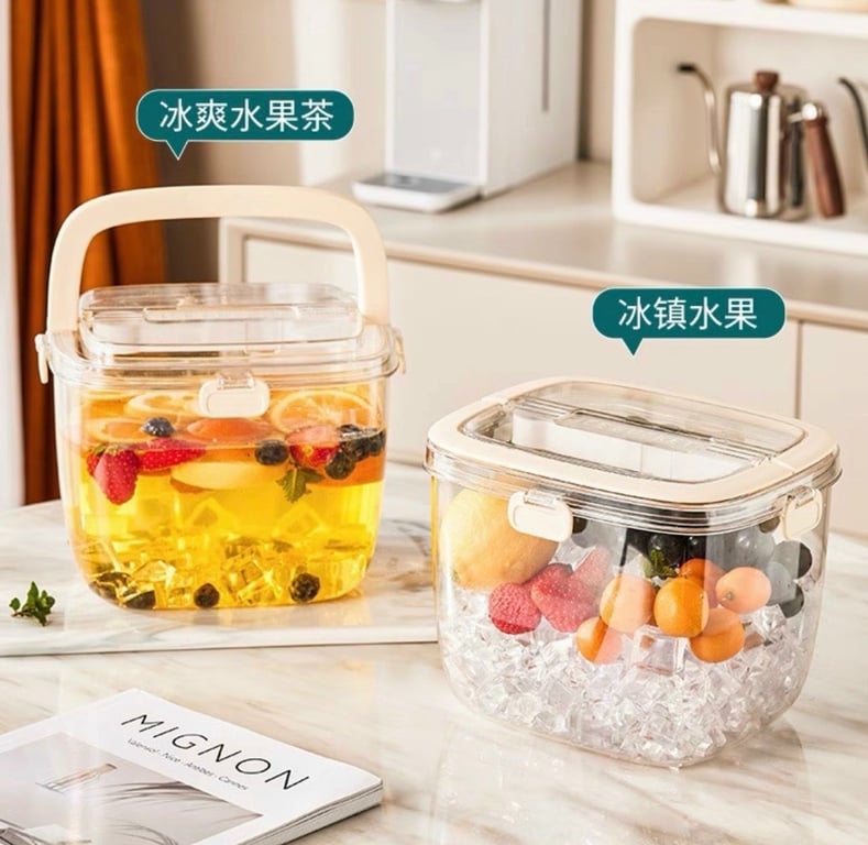 THÙNG ĐỰNG ĐÁ BẰNG NHỰA CAO CẤP TẶNG KÈM GẮP ĐÁ TIỆN LỢI