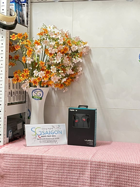 Tai Nghe in-ear Gaming Rapoo VM150