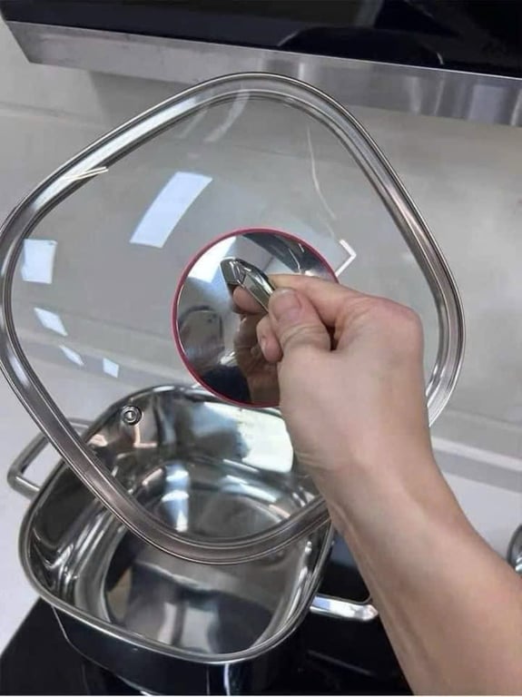 Nồi quai vuông Chockmen size 24cm thành cao 14cm CKM157