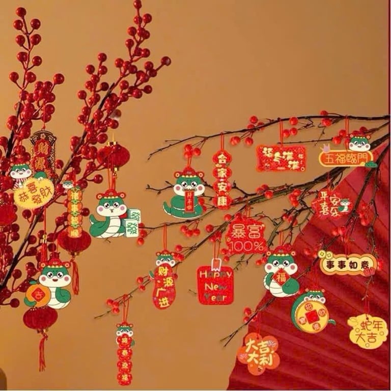 SET 72 MÓN TREO TẾT 2025