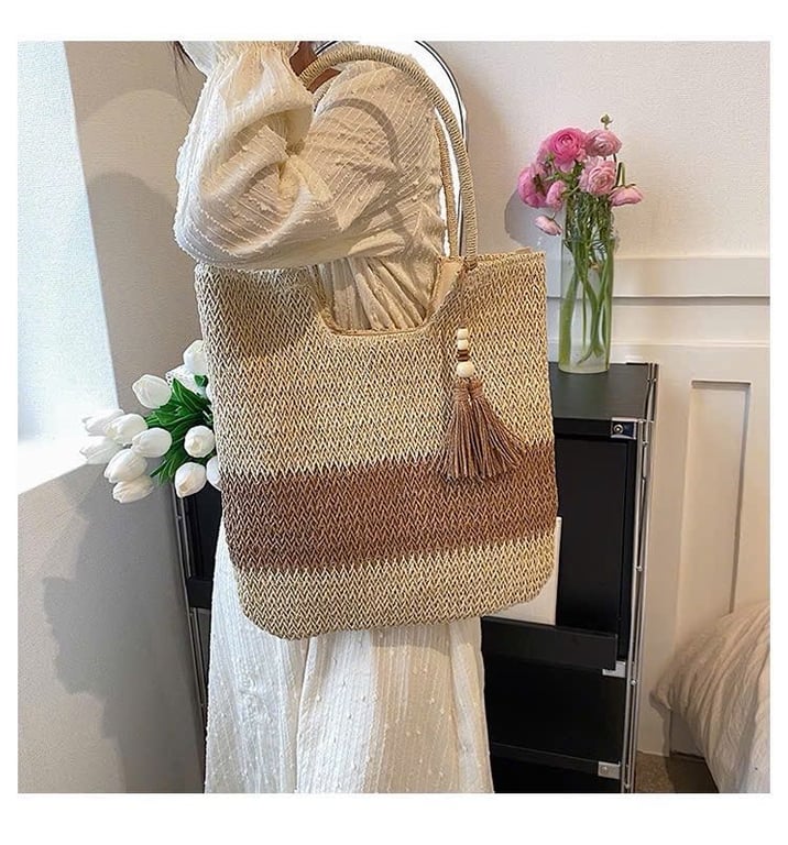 túi cói cực Xinh