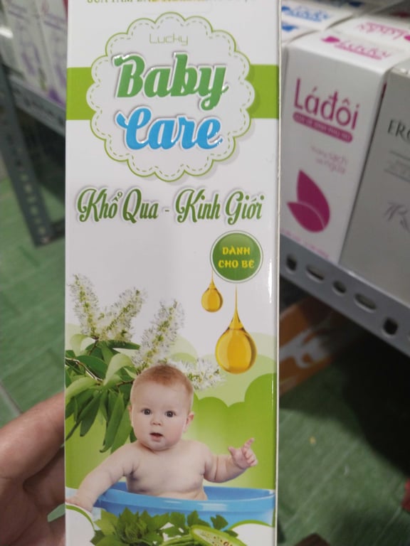 Sửa tắm khổ qua  rôm sảy