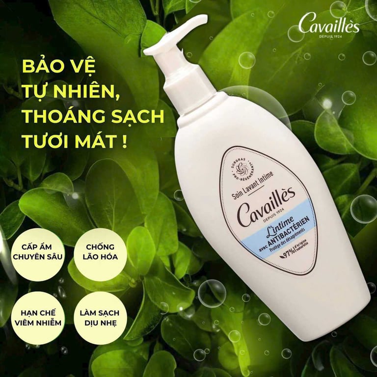 Dung dịch vệ sinh Cavailles Pháp 250ml