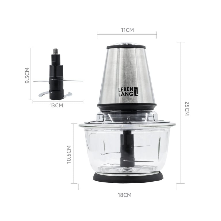 MÁY XAY THỊT LEBENLANG LBUF1920 DUNG TÍCH 1.2L