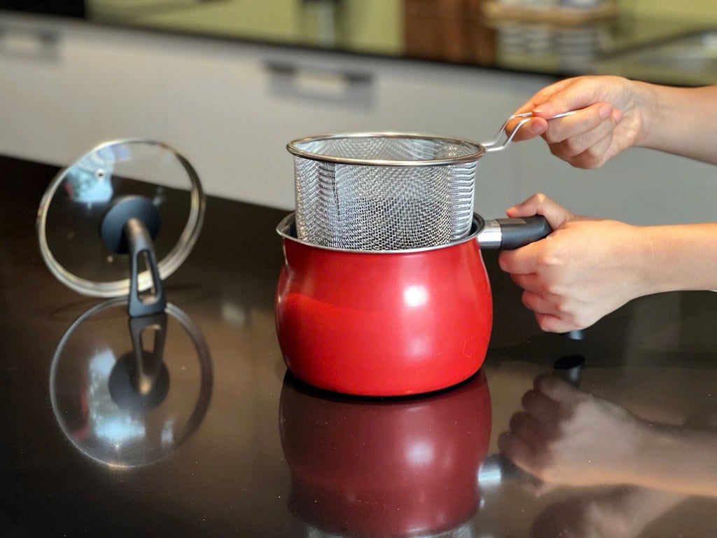 NỒI CHIÊN NGẬP DẦU 15cm KAILER -008