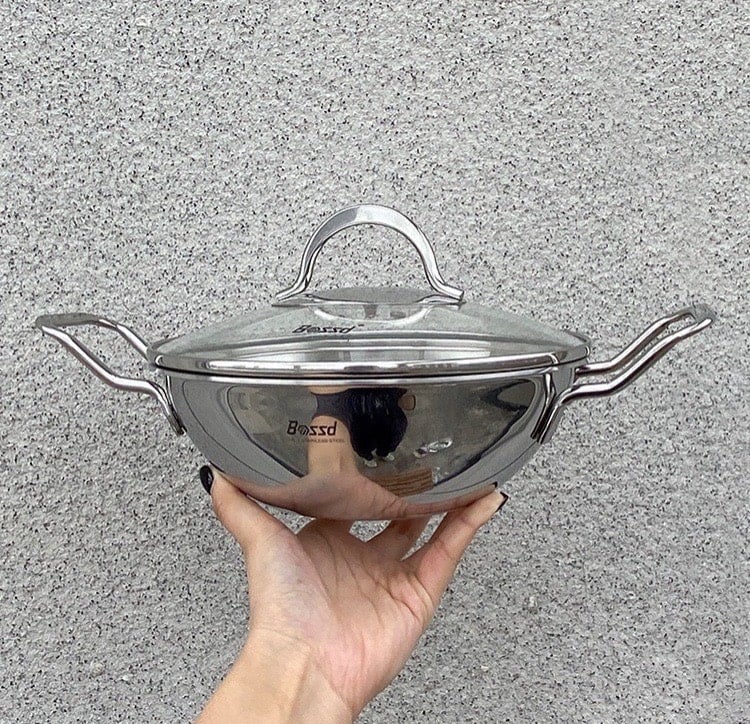 Nồi hải sản sâu lòng kèm nắp Bossd sz 20-24cm