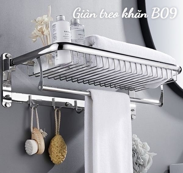 KỆ TREO KHĂN ĐA NĂNG GI-HOME B09 CAO CẤP