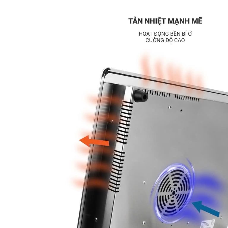 Bếp Từ Đôi Cao Cấp Kalpen Germany ICK-1666, Công Suất 4000W