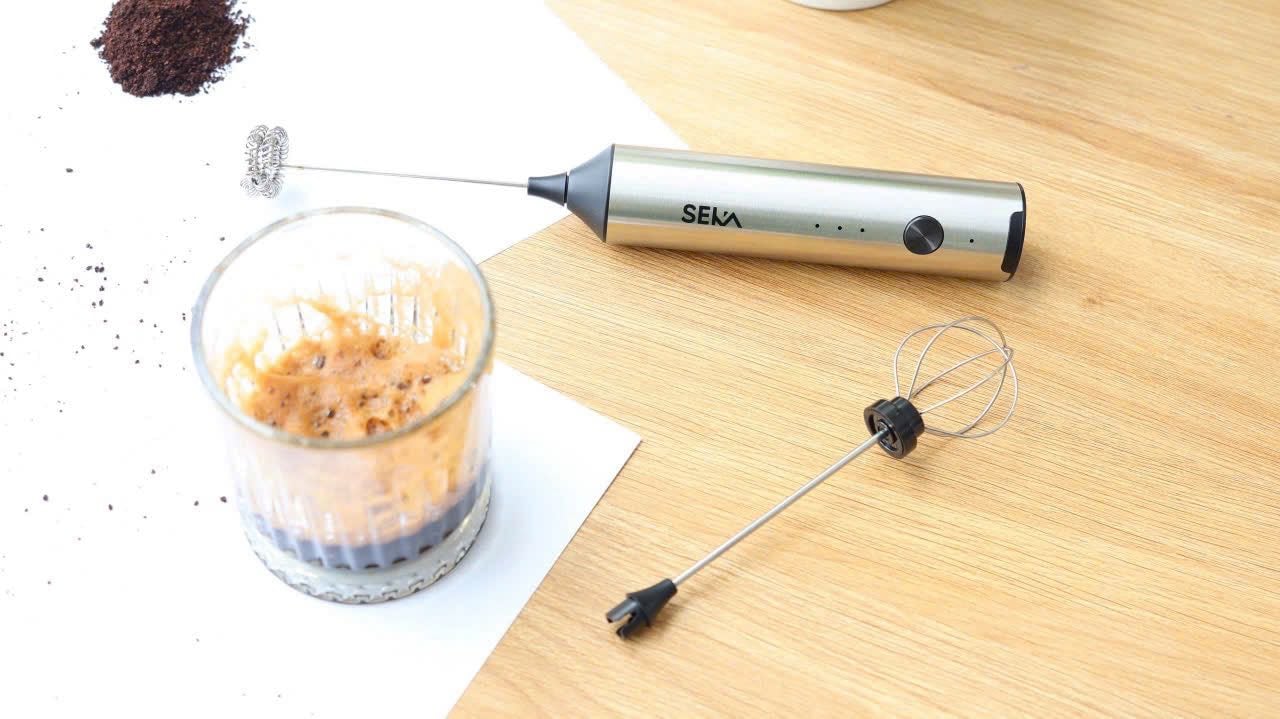 MÁY TẠO BỌT CAFE – ĐÁNH TRỨNG MINI CẦM TAY SEKA