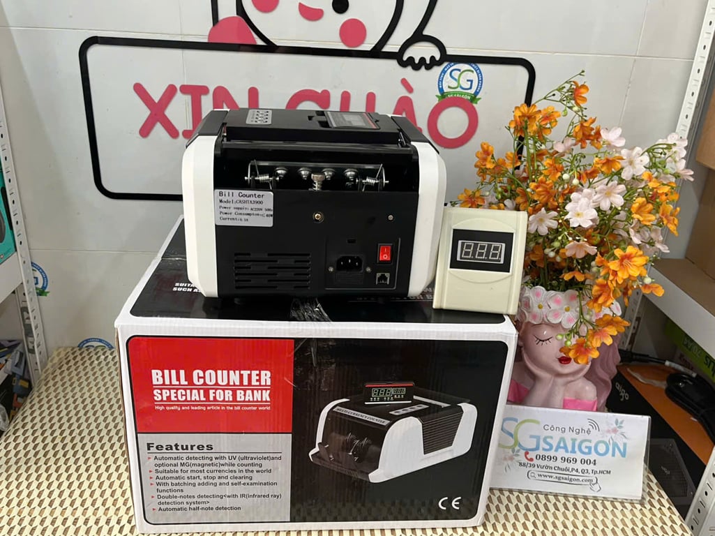 Máy đếm tiền CASHTA 3900UV