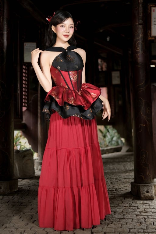 Flexy - Set Yếm Đan Huyền S/M/L/XL