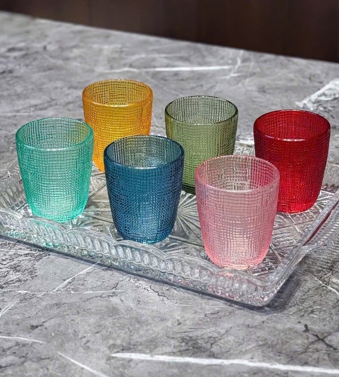 SET 6 CỐC DIAMANTE VIOLA/JUPITER HOME DECOR 300ML