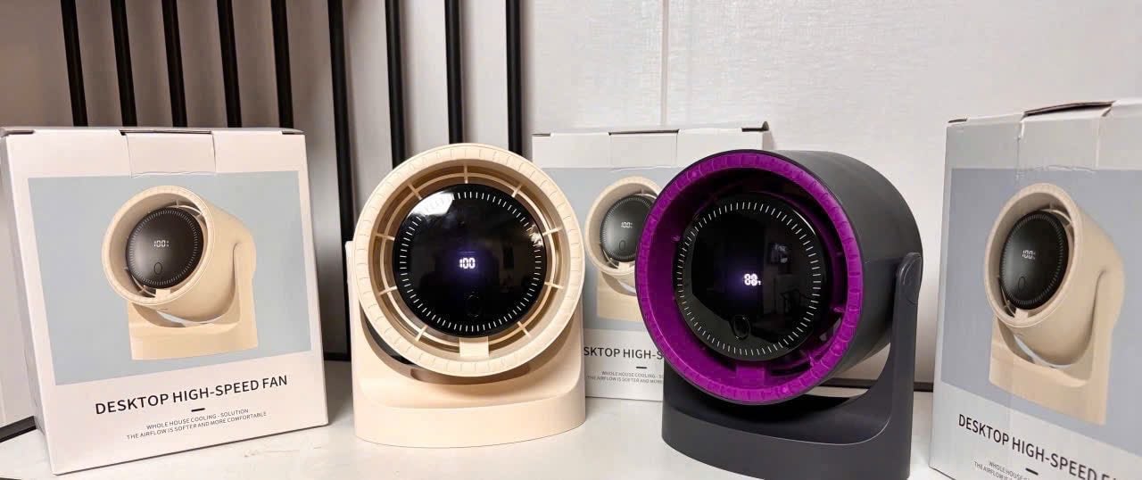 QUẠT ĐỂ BÀN TÍCH ĐIỆN KHÔNG DÂY