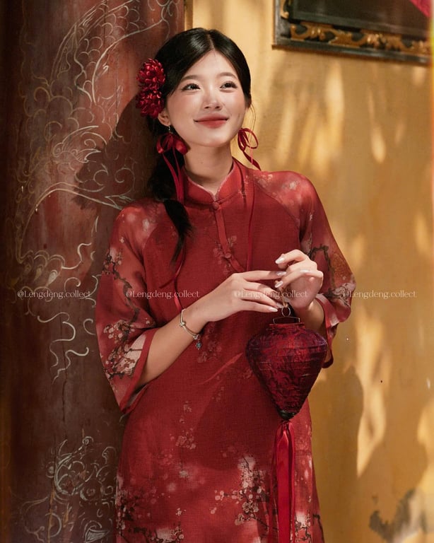 LengDeng - AD Sơn Mài đỏ