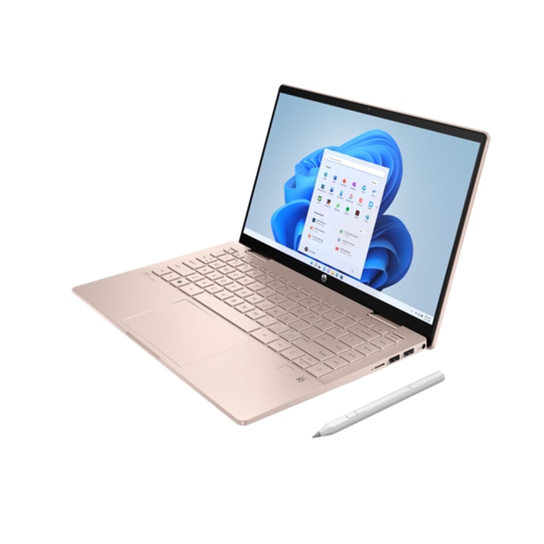 Laptop HP Pavilion X360 14-ek2027TU 9Z2V9PA (CPU Intel Core 7 150U/ RAM 16GB/ SSD 512GB/ 14 inch FHD/ Cảm ứng/ Win 11/ Vàng)