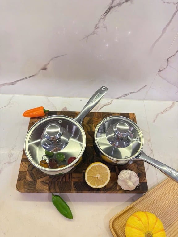 QUÁNH FIVESTAR đúc liền nguyên khối 12CM VÀ 14CM DÁNG QUẢ TÁO