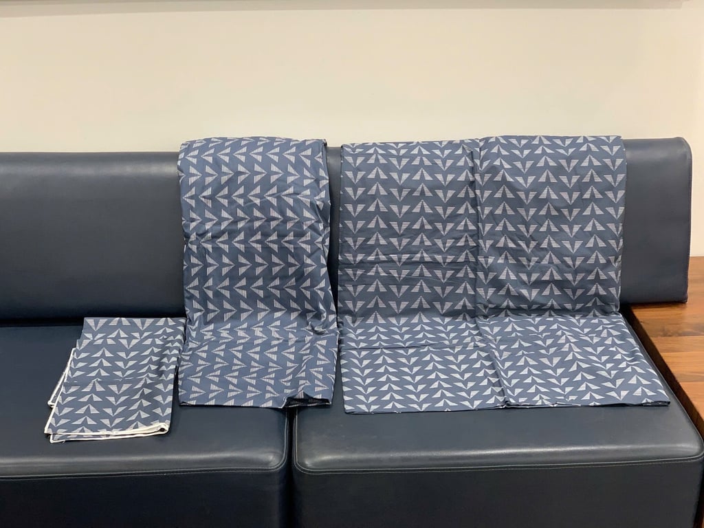 Set ga gối vỏ chăn dòng ga gối cotton living