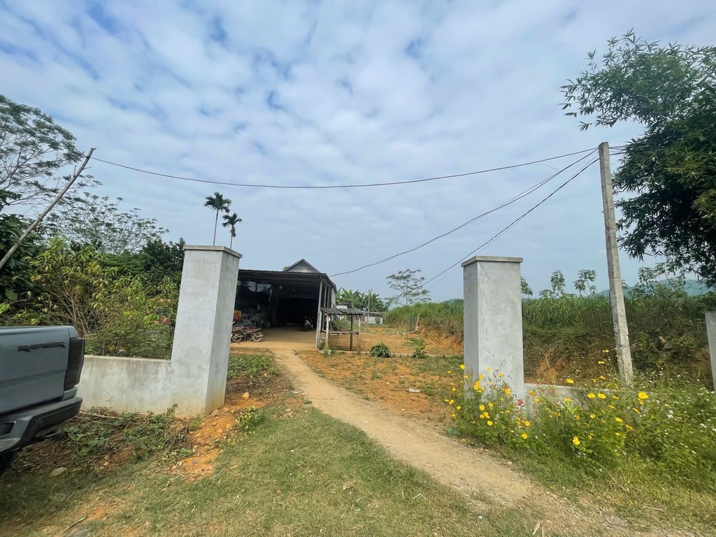 Diện tích: 617,2m2 có 423,5m2 thổ cư sẵn Nhà mới xây tại Hợp Phong, Cao Phong, Hoà Bình