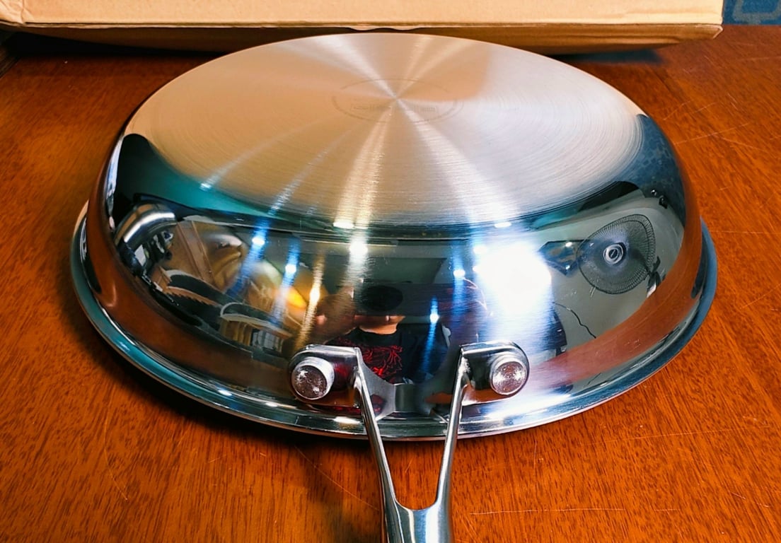 Chảo đúc inox nguyên khối BCP chống dính tự thân