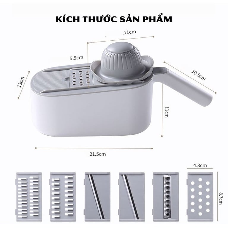 Hộp nạo ECOCO cao cấp tích hợp 6in1 E1909