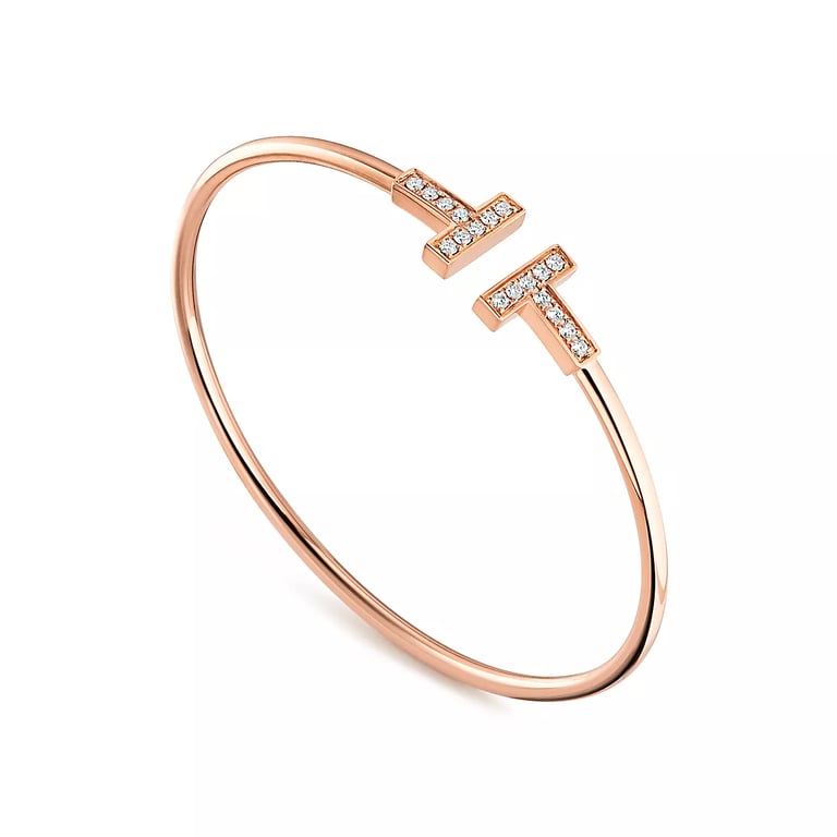 Vòng tay Tiffany T Diamond Wire Bracelet