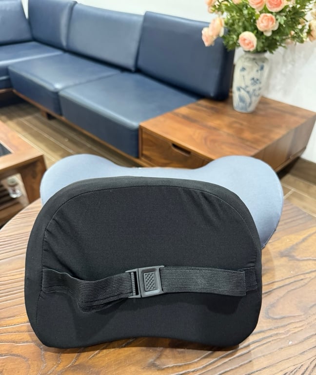 SET 2 GỐI TỰA CỔ, TỰA LƯNG NGỒI Ô TÔ