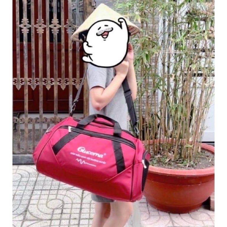 Túi Xách Glucena đỏ đô Siêu Dễ Thương