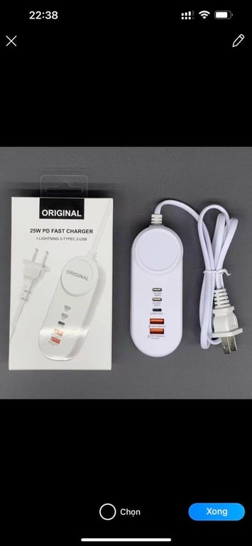 Ổ cắm sạc điện thoại ip tích hợp Sẵn 2 cổng sạc  PD + 2 cổng usb sạc nhanh - Bluetech