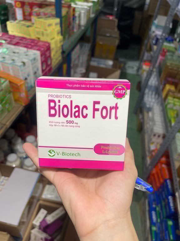 Biolac fort Hồng biotech h/100v