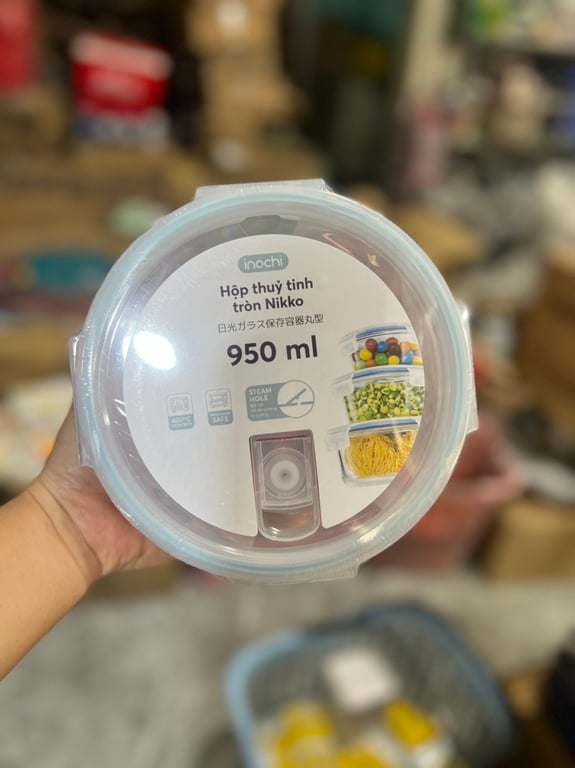 HỘP THỦY TINH NIKKO 950ML