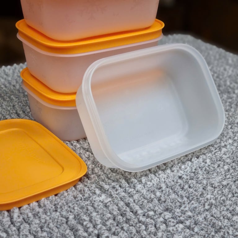 Set 4 Đông dẻo 450ml tupperware