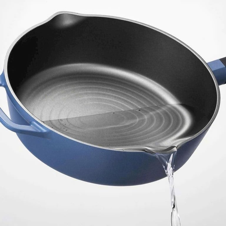 CHẢO ĐÚC LOCK&LOCK MASTER DEEP PAN CÓ NẮP 24CM LMD1245 🛵