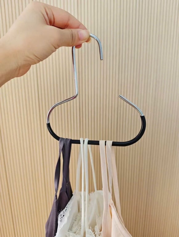 Set 5 Móc Inox Treo Đồ Tiện Lợi  Treo Túi Treo Túi Treo Mũ Treo Áo