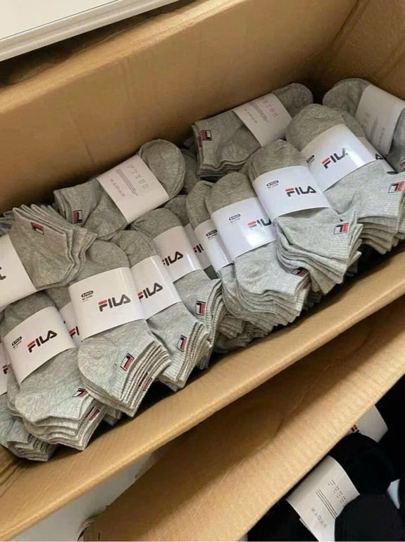 SET 5 ĐÔI TẤT FILA CỔ NGẮN