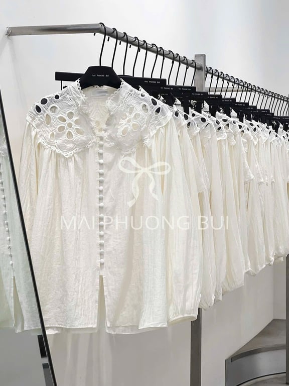 Set linen kem cúc bọc - freesz