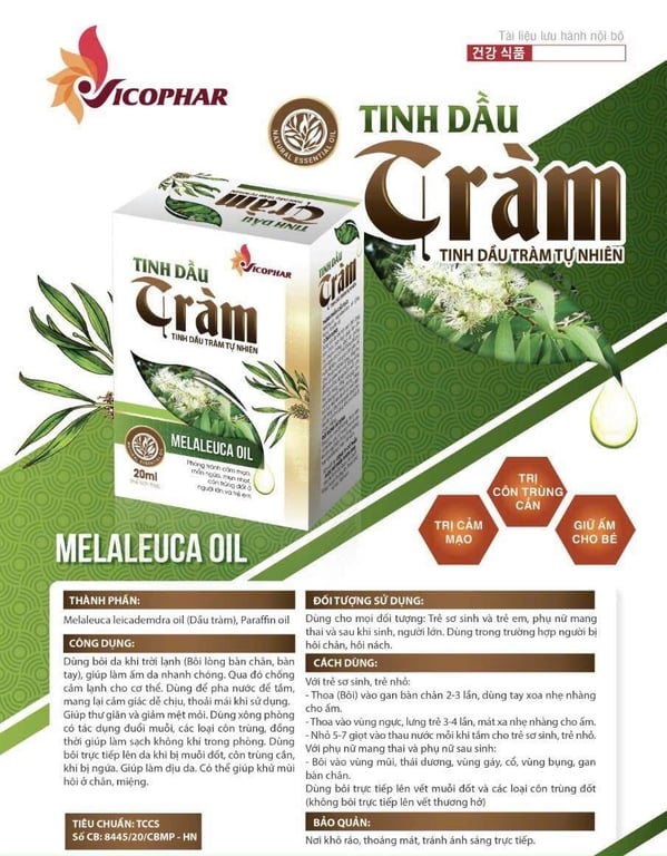 Dầu tràm Faco c/20ml