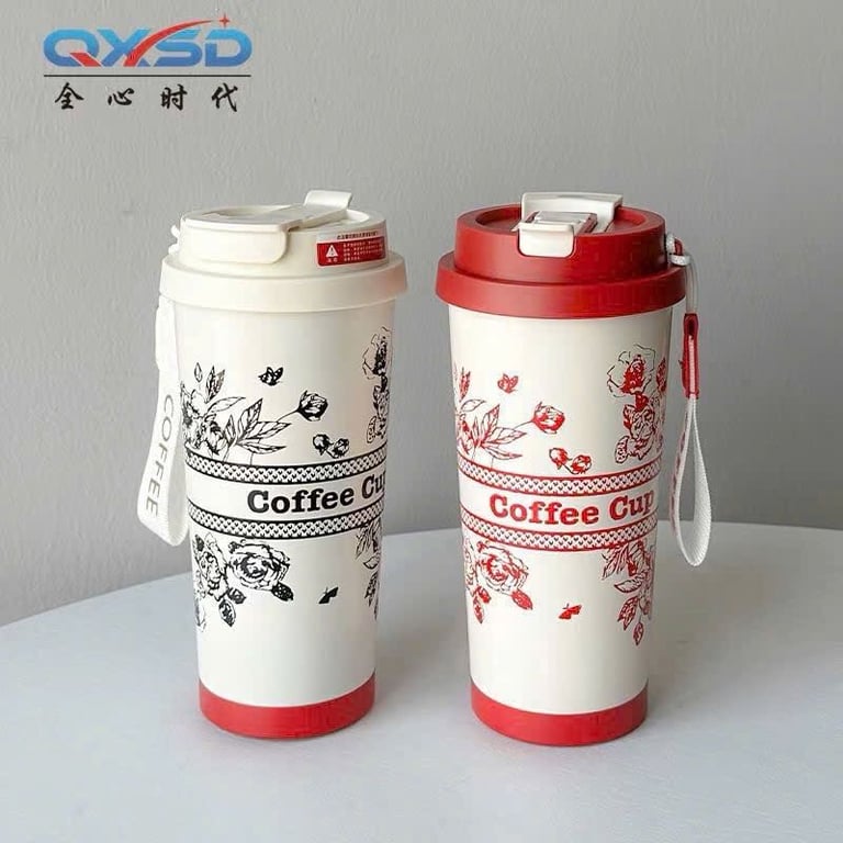 CỐC GIỮ NHIỆT HOA MẪU NEW