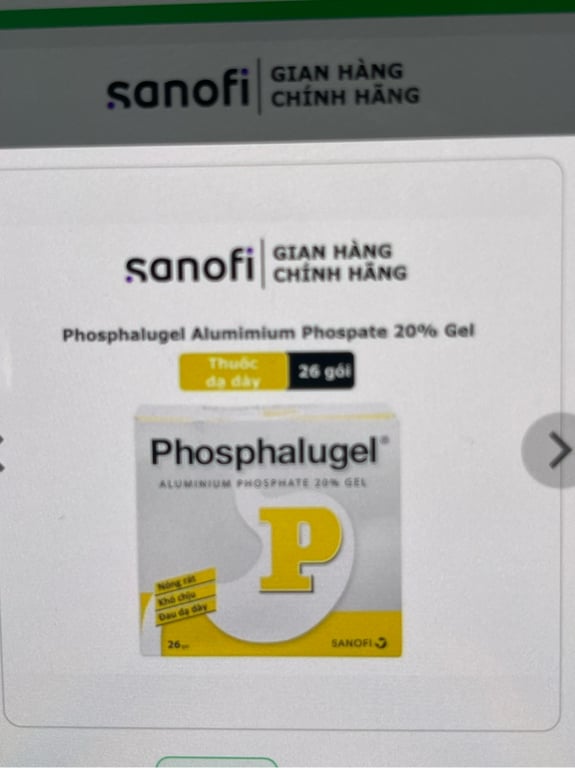 Phosphalugel pháp h/26gói