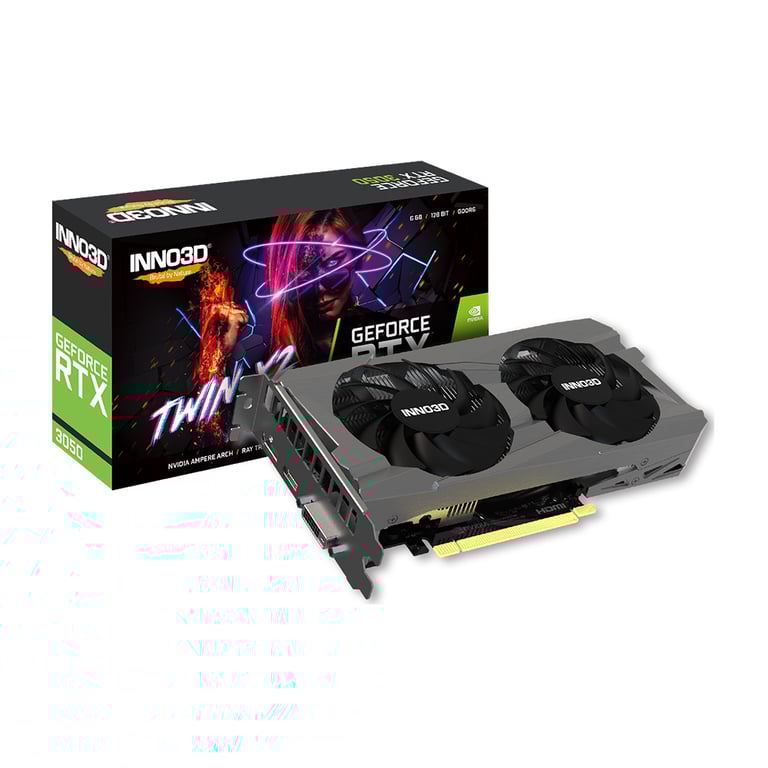 VGA INNO3D GEFORCE RTX 3050 6GB TWIN X2 6GB GDDR6