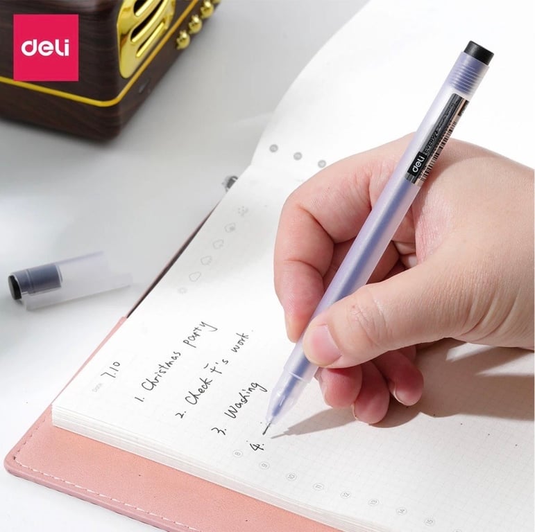 BÚT BI NƯỚC DELI MỰC GEL EG67 NGÒI 0.5mm