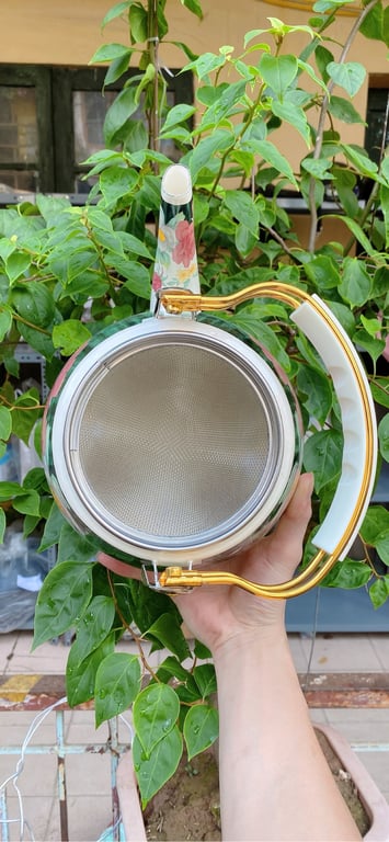 🌷 🌷 🌷 ẤM HOA TRÁNG MEN  3.3L❤️