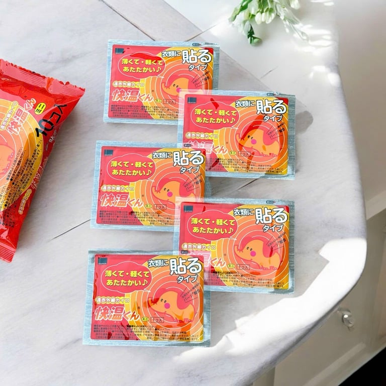 Set 10 miếng dán giữ ấm 12h Okamoto Nhật Bản