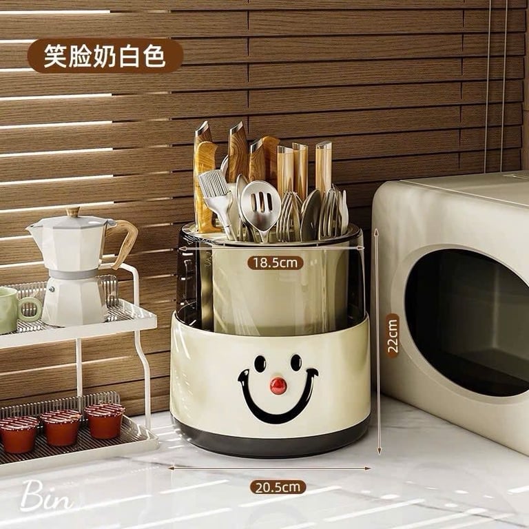 Kệ đựng dao đũa thìa kute