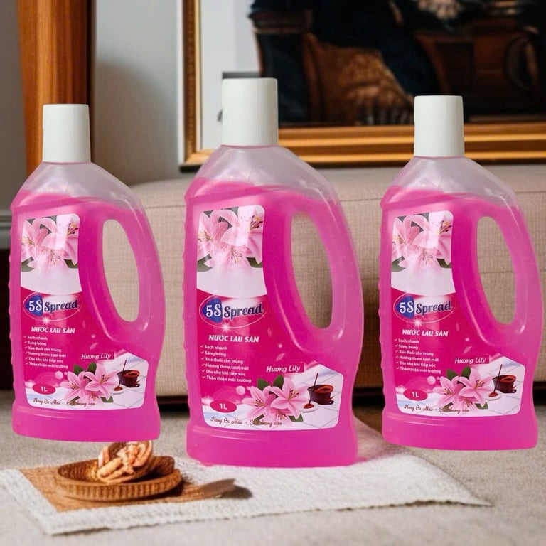 Nước Lau sàn hương lily