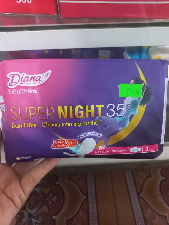 Diana Đêm 35  lốc/6 gói