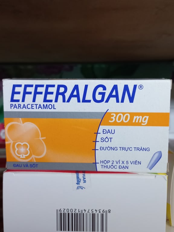 Efferalgan 300 PHÁP h/10v viên đặt