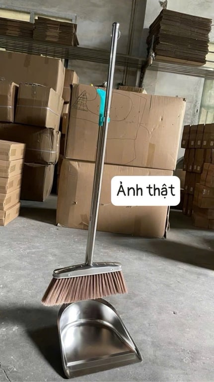 🅾️COMBO CHỔI + HÓT RÁC INOX